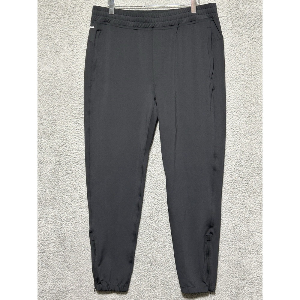 Bearded Goat LG Mens Green Rover Nylon Drawstring Pants Water Resistant Gorpcore